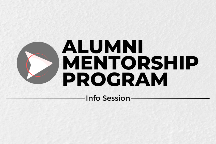 Coe Alumni Mentorship Program Mentor Drop In Info Session Calendar